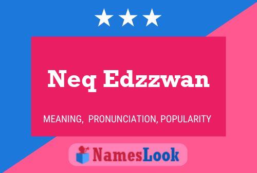 ملصق اسم Neq Edzzwan