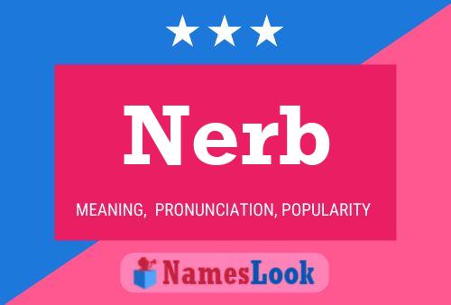 ملصق اسم Nerb