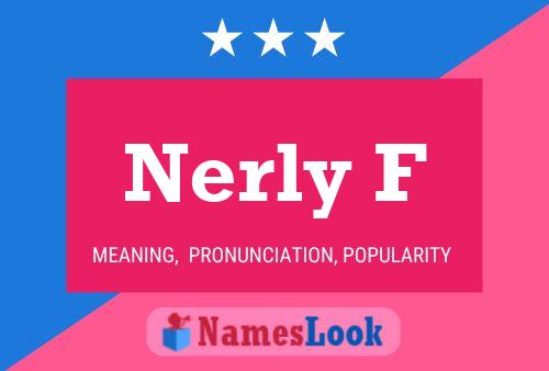 ملصق اسم Nerly F