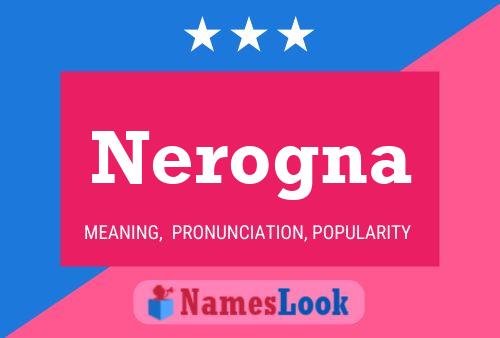 ملصق اسم Nerogna