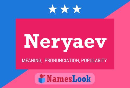 ملصق اسم Neryaev