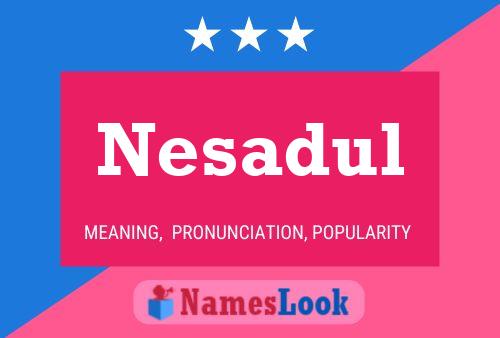 ملصق اسم Nesadul