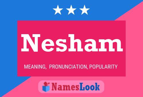 ملصق اسم Nesham