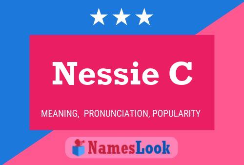 ملصق اسم Nessie C