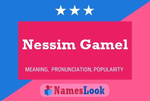 ملصق اسم Nessim Gamel