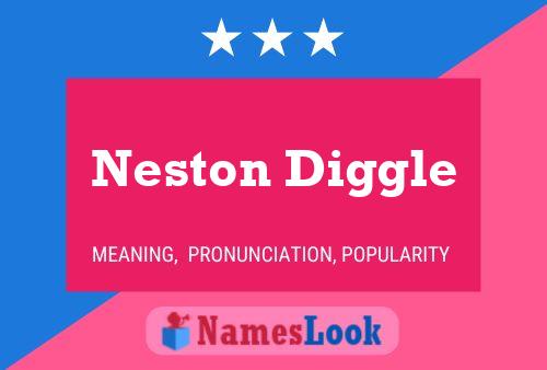 ملصق اسم Neston Diggle