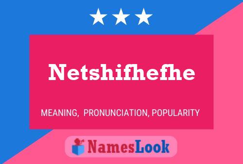 ملصق اسم Netshifhefhe