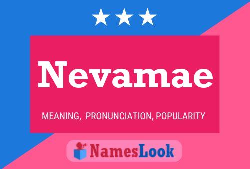 ملصق اسم Nevamae