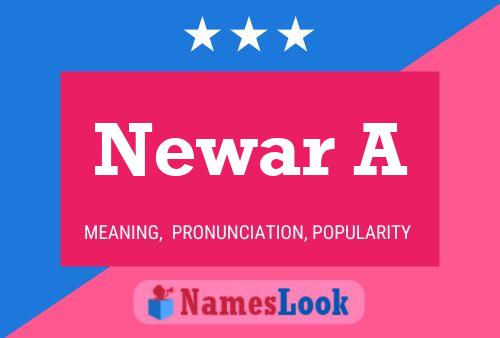 ملصق اسم Newar A