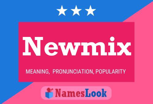 ملصق اسم Newmix