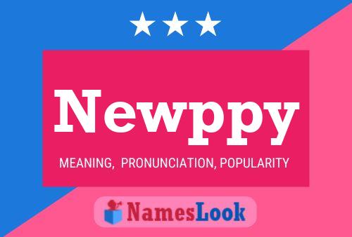 ملصق اسم Newppy