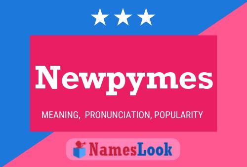 ملصق اسم Newpymes