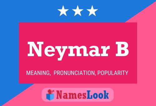 ملصق اسم Neymar B