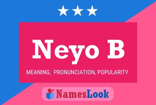 ملصق اسم Neyo B