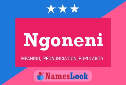 ملصق اسم Ngoneni