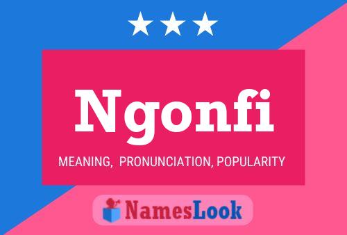 ملصق اسم Ngonfi