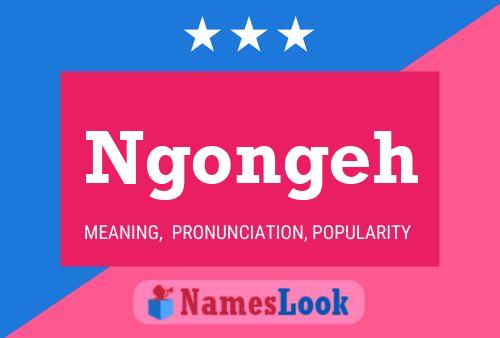 ملصق اسم Ngongeh