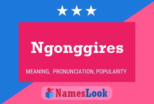 ملصق اسم Ngonggires