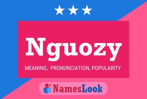 ملصق اسم Nguozy