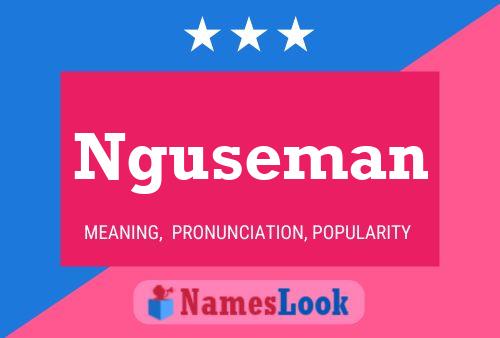 ملصق اسم Nguseman