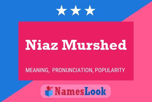 ملصق اسم Niaz Murshed