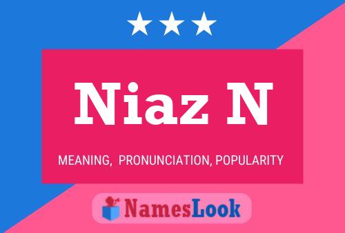 ملصق اسم Niaz N