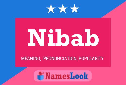 ملصق اسم Nibab