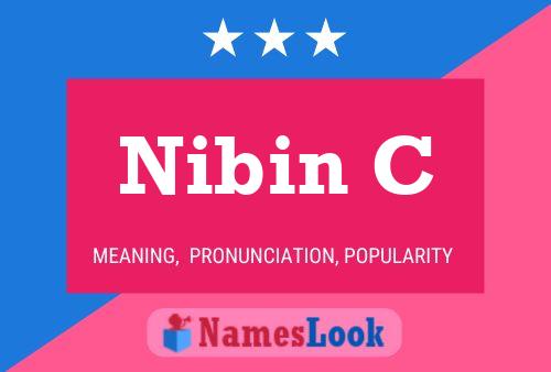 ملصق اسم Nibin C