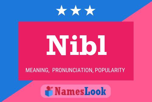 ملصق اسم Nibl