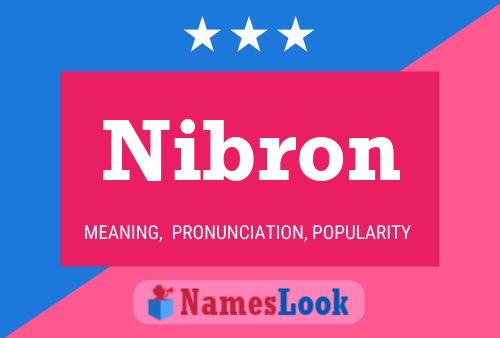 ملصق اسم Nibron