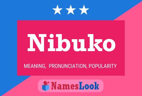 ملصق اسم Nibuko