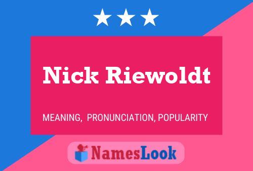 ملصق اسم Nick Riewoldt