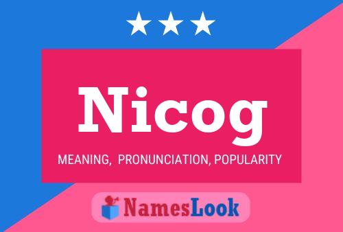 ملصق اسم Nicog