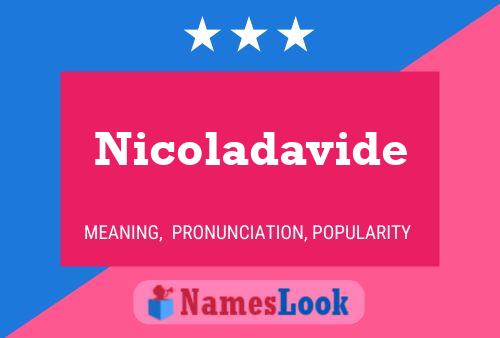 ملصق اسم Nicoladavide