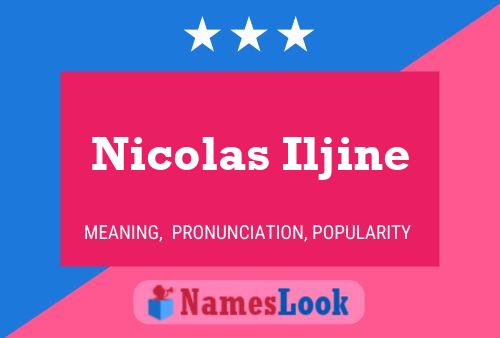 ملصق اسم Nicolas Iljine