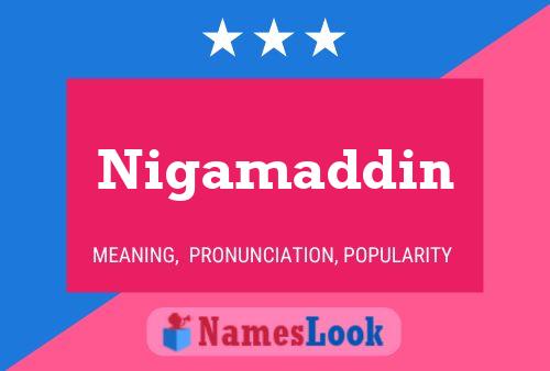 ملصق اسم Nigamaddin