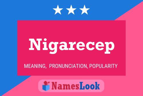 ملصق اسم Nigarecep