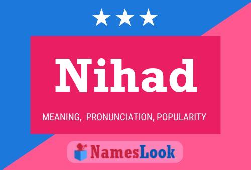 ملصق اسم Nihad