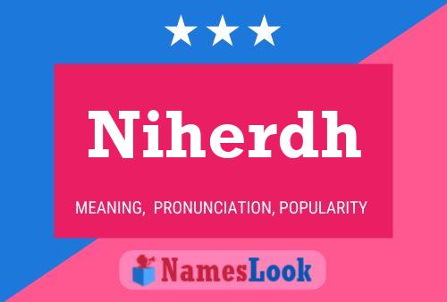 ملصق اسم Niherdh