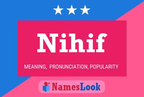 ملصق اسم Nihif