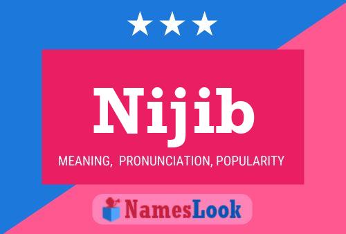 ملصق اسم Nijib