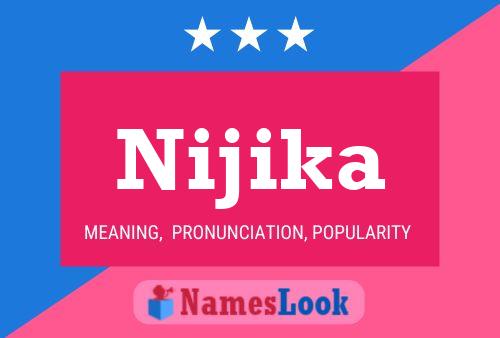 ملصق اسم Nijika