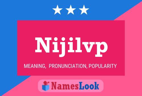 ملصق اسم Nijilvp