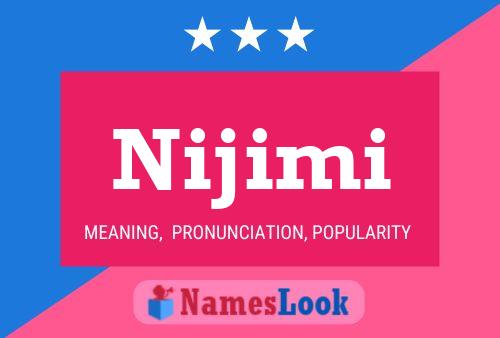 ملصق اسم Nijimi