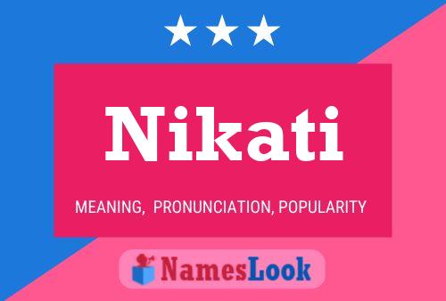 ملصق اسم Nikati