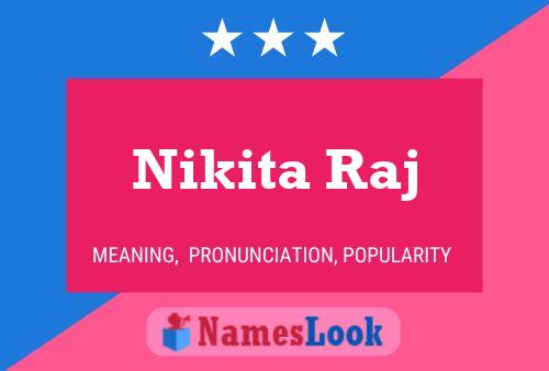 ملصق اسم Nikita Raj