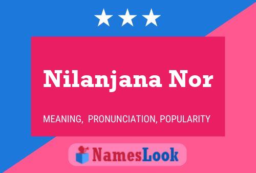 ملصق اسم Nilanjana Nor