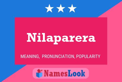 ملصق اسم Nilaparera