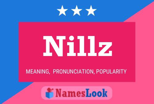 ملصق اسم Nillz