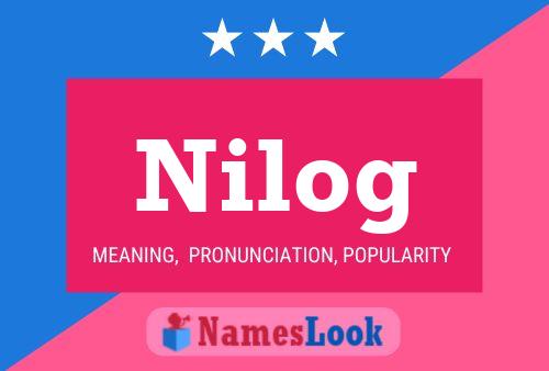 ملصق اسم Nilog